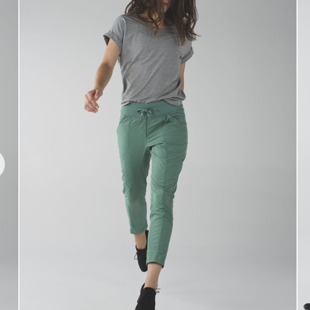 Women's Sage Green Casual Drawstring Pants